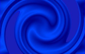Királykék selyem spirál